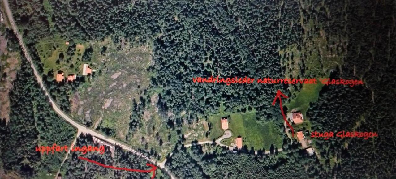 Stuga Glaskogen Glava Exterior foto